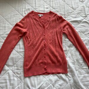 Salmon Pink New York & Company Cardigan, Women's XS